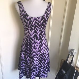 Connected apparel Purple skater Sun Dress
